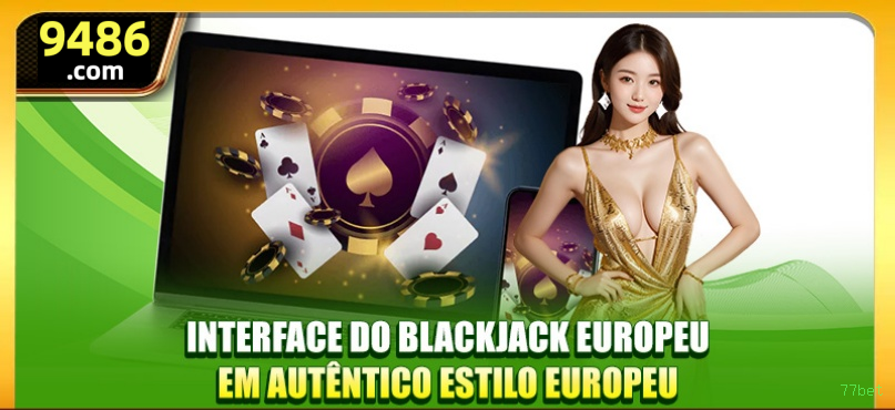 Imagem promocional da 77bet mostrando a plataforma e suas vantagens